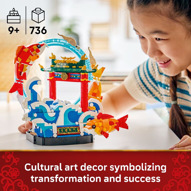 LEGO Chinese Festivals Spring Festival Prosperity Carp Leaping 80120, , hi-res
