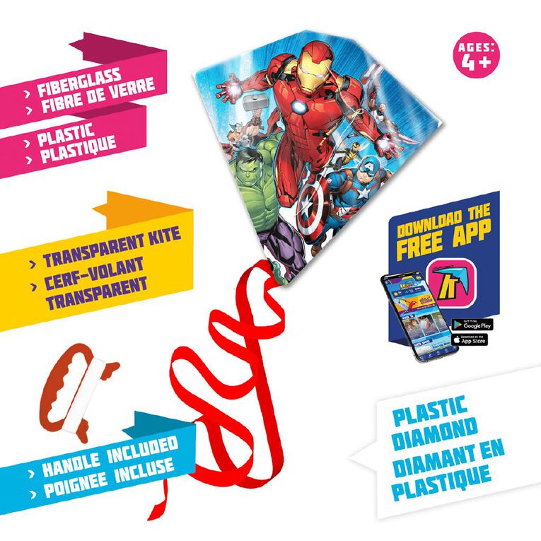 Marvel Diamond Kites Assorted, , hi-res