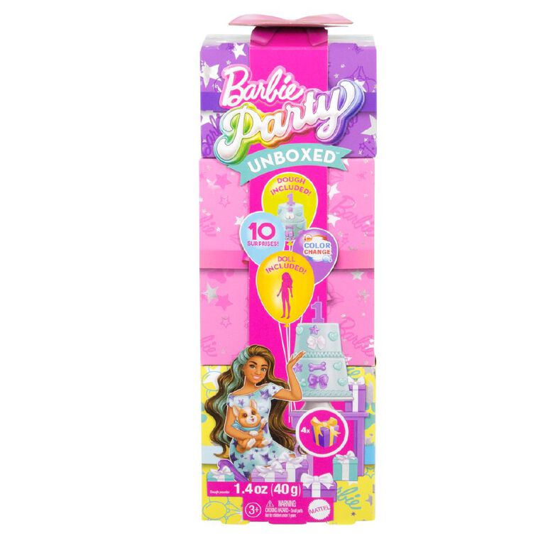 Barbie Party Surprise Reveal Assorted, , hi-res