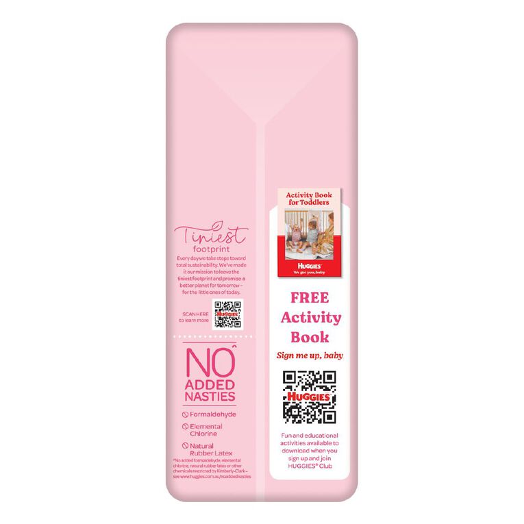 Huggies Girls' Convenience Nappy Walker Size 5 13-18kg 16 Pack, , hi-res