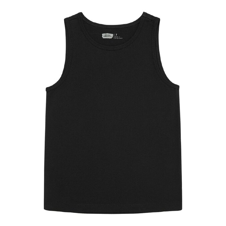 Young Original Boys shirt, Black, hi-res