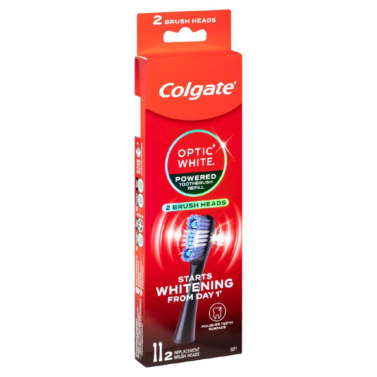 Colgate Optic White Pro Power Refill 2 Pack, , hi-res