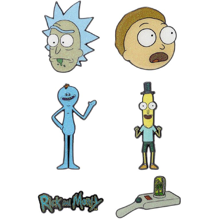Impact Merch Rick And Morty Blind-Box Collectable Pins, , hi-res