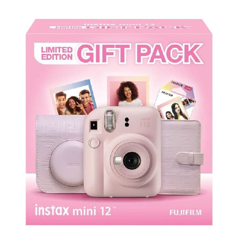 Fujifilm Instax Mini 12 Limited Edition Gift Pack Pink 2025, , hi-res