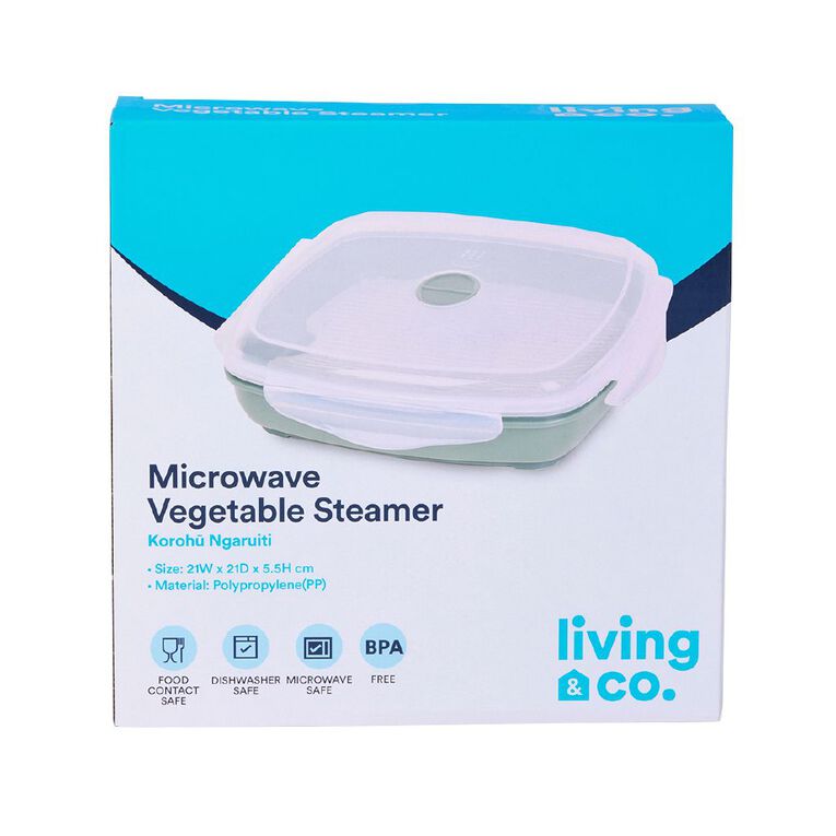 Living & Co Microwave Steamer, , hi-res
