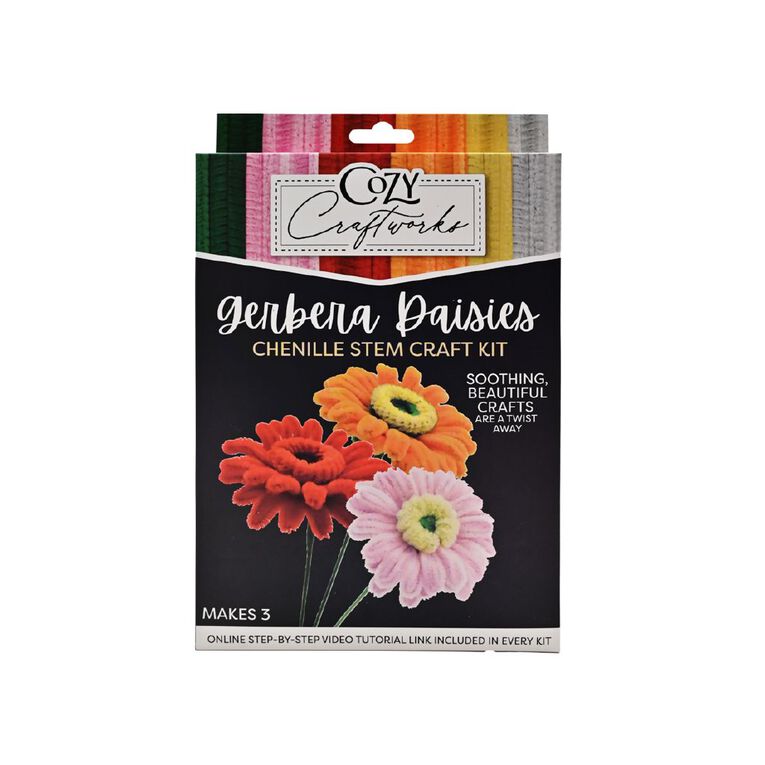 Uniti Adults Flower Make Craft Kit, , hi-res