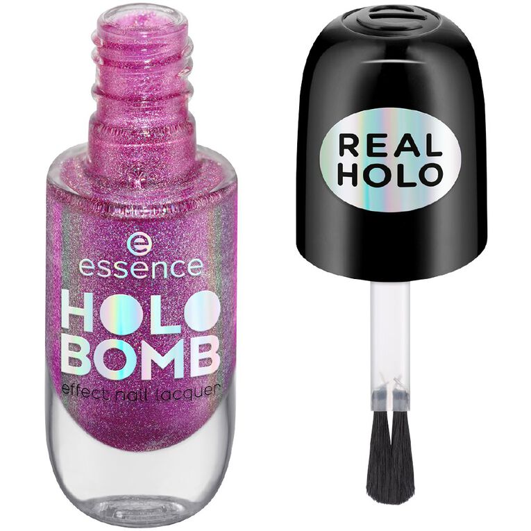 Essence Holo Bomb Effect Nail Lacquer 02, , hi-res