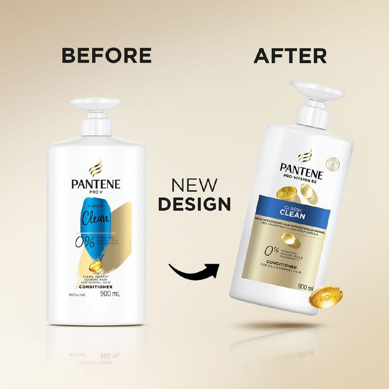 Pantene Conditioner Classic Clean 800ml, , hi-res