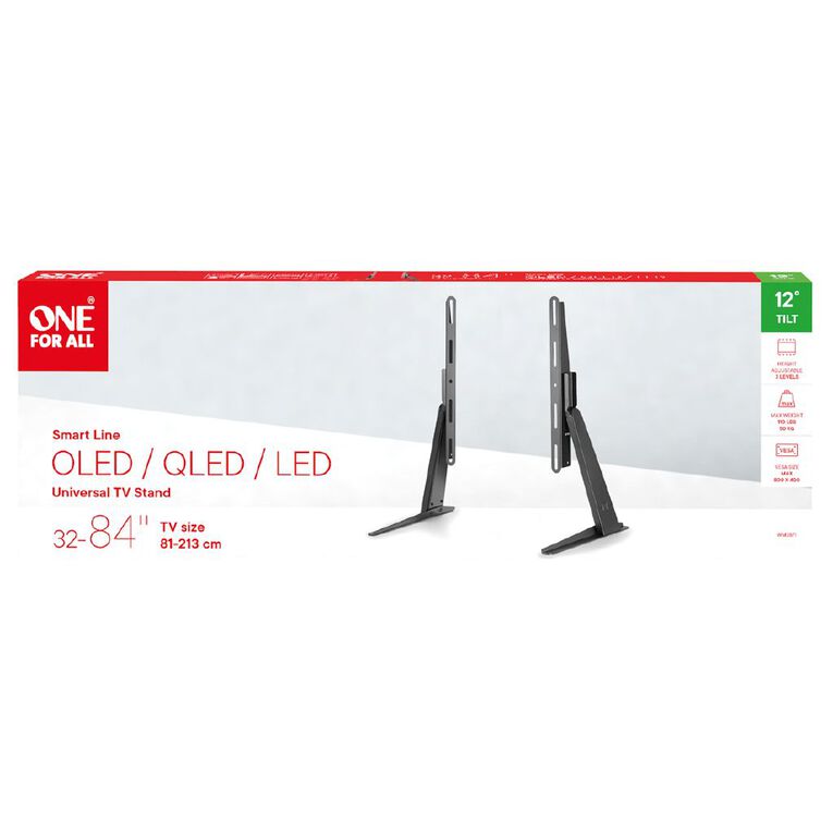 One for All Smart Tabletop TV Stand for 32in-85in TVs, , hi-res