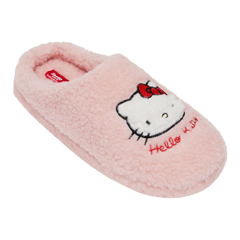 Hello Kitty Women's Scuff Slippers, Pink Light, hi-res