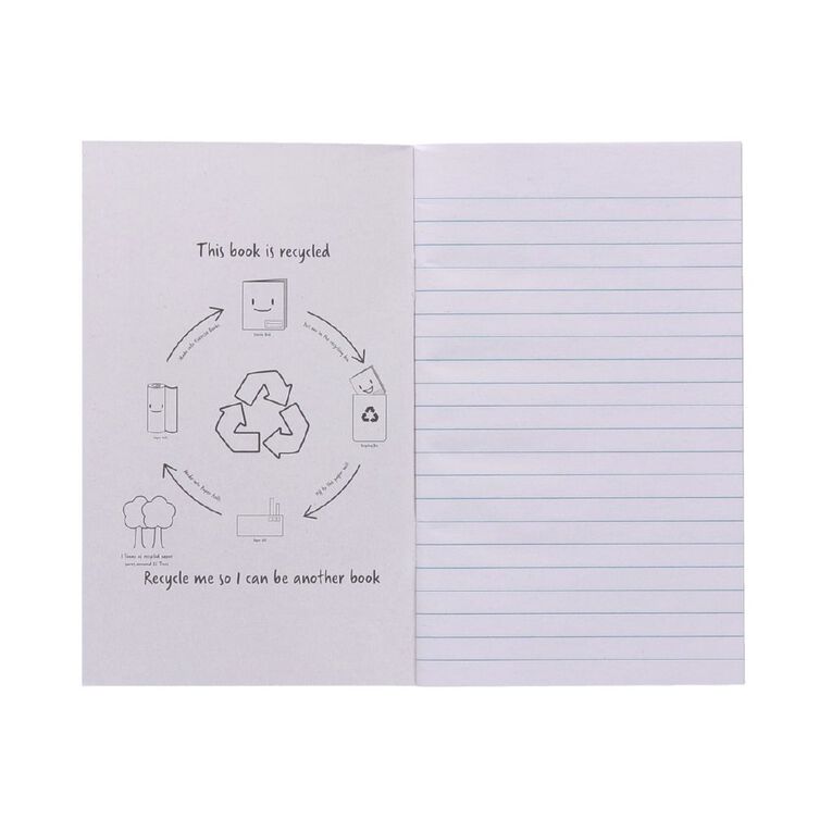 WS Notebook 3B1 7mm Ruled Fluoro 32 Leaf Mixed Assorted, , hi-res