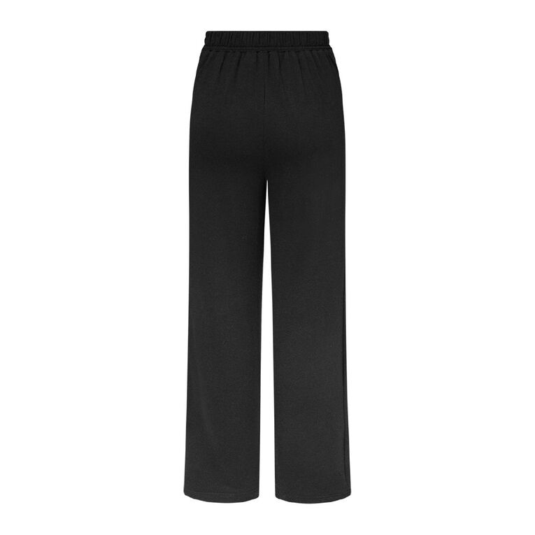 H&H Women's Fleece Smart Pants, Black, hi-res