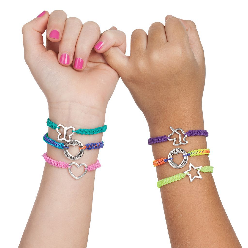thumbnail image 2 of Creativity For Kids Tassel Bracelet Making Kit - Make 7 Bracelets With Beads & Charms 2 of 14