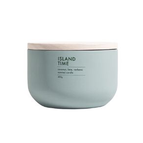 Living & Co Concrete Scented Candle Island Time 400g