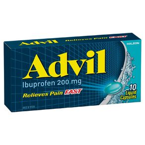 advil ibuprofen liquid capsules 10 pack