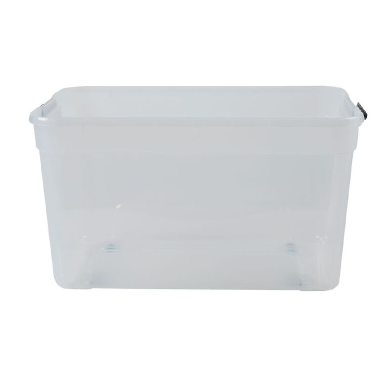 Sort It Modular Storage Organiser Clear 90L, , hi-res