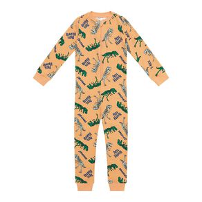 H&H Boys' Rib Sleep Onesie
