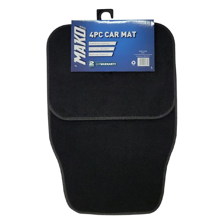 Mako Car Mat Carpet 4 Piece, , hi-res
