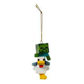 Minecraft Chicken Jockey Ornament