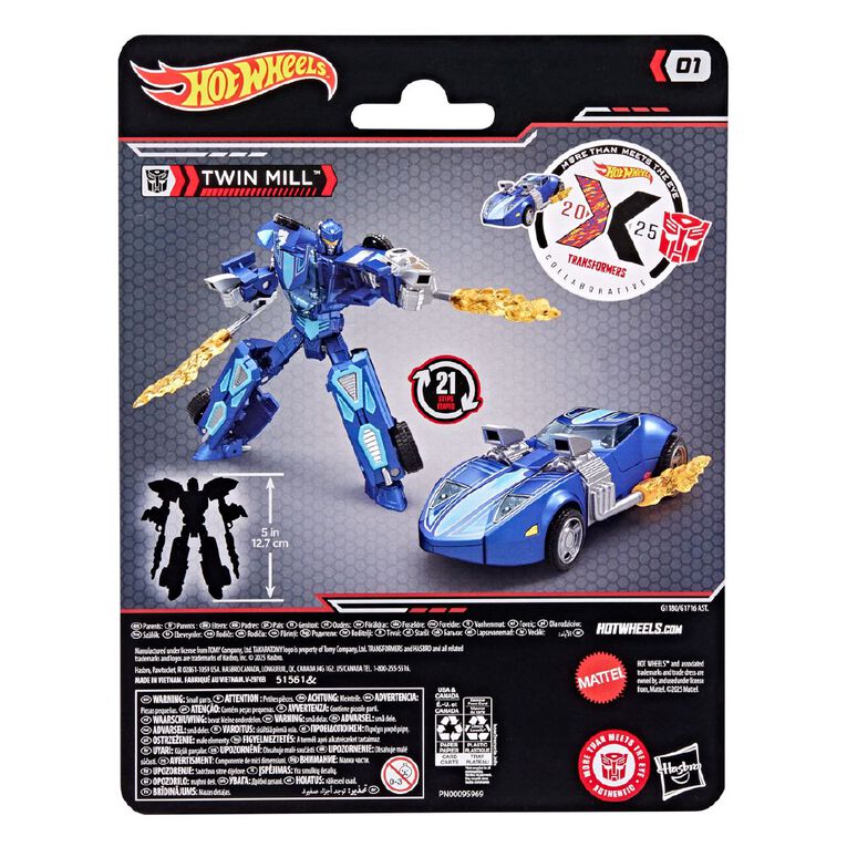 Hot Wheels Transformers Generations Collab Assorted, , hi-res