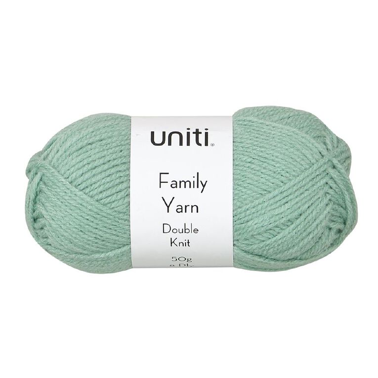 Uniti Double Knit Family Yarn Mint 50g, , hi-res