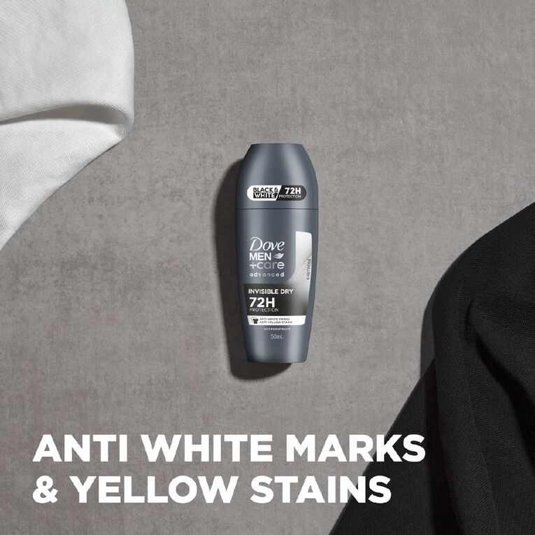 Dove Men Roll on Invisible Dry 50ml, , hi-res