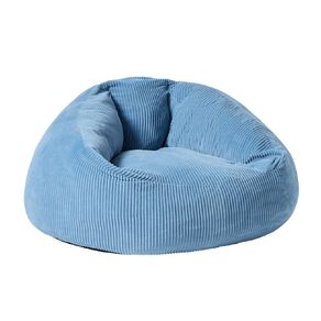 Living & Co Chunky Cord Bean Chair Faded Denim Os