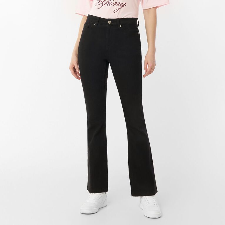 H&H Women's Mid Rise Bootcut, Black, hi-res