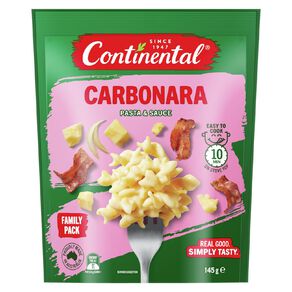 Continental Pasta and Sauce Carbonara 145g