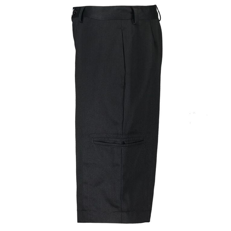 Schooltex Unisex Shorts, Black, hi-res