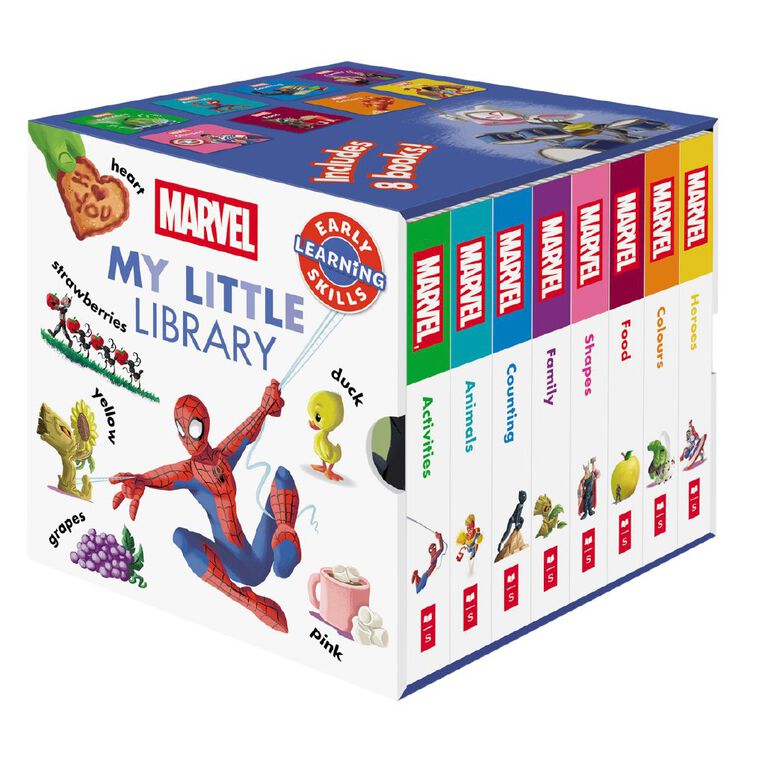 Marvel: My Little 8-Book Library Cube, , hi-res