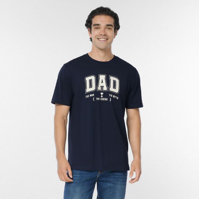H&H Men's Fathers Day Tee, Green Dark, hi-res