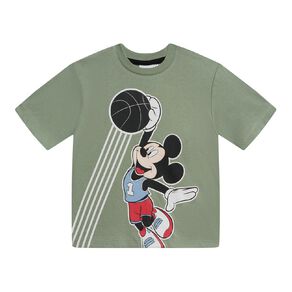Mickey Mouse Preschool Printed Relaxed Tee