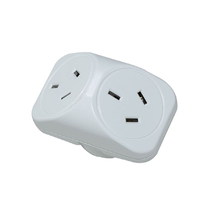 Tech.Inc Pyramid Double Adapter, , hi-res