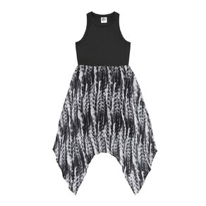 Young Original Chiffon Hanky Hem Dress