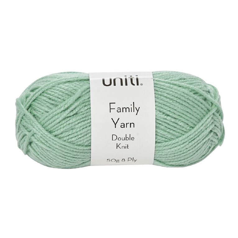 Uniti Double Knit Family Yarn Mint 50g, , hi-res