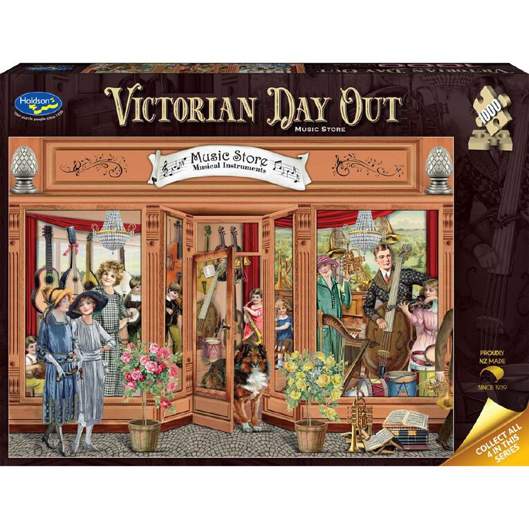 Victorian Day Out 1000 Piece Jigsaw Puzzle Assorted, , hi-res