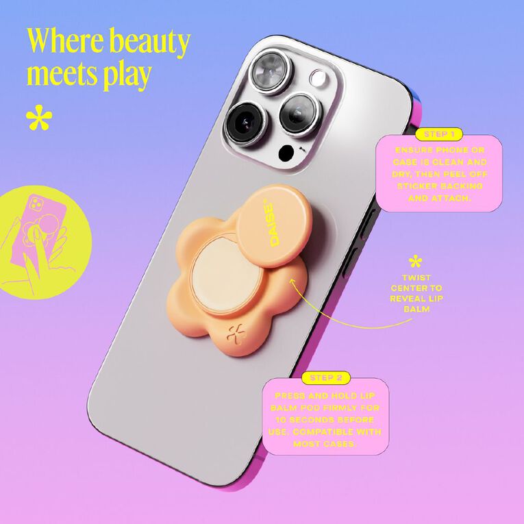 Daise Lip Service Lip Balm Phone Pod Very Vanilla, , hi-res