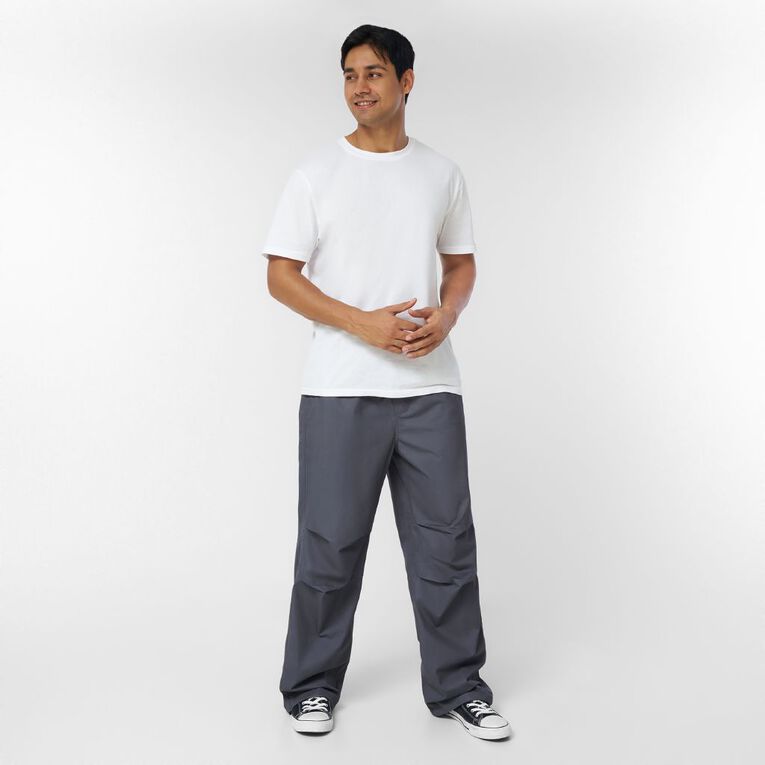 Garage Men's Wide Leg Cargo Pants, Grey Dark, hi-res