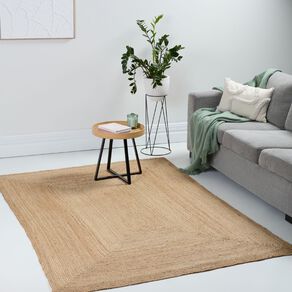 Living & Co Jute Rug Natural 160cm x 230cm