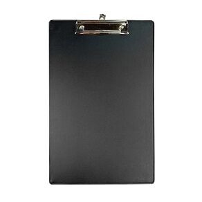WS Clipboard Single PVC Black