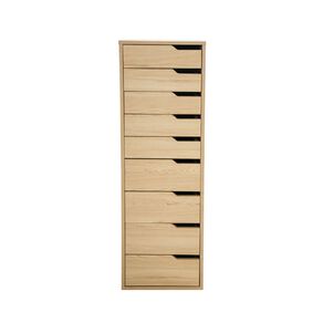Living & Co Hael 9 Drawer Unit Oak Look