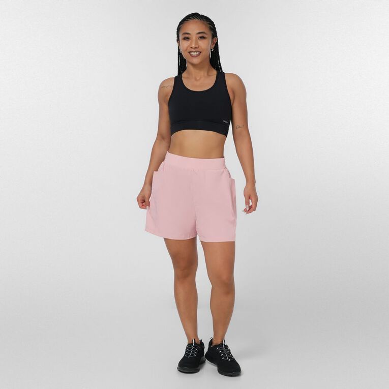 Active Intent Women's Loose Fit Training Shorts, Pink Mid, hi-res