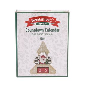 Wonderland Novelty Christmas Countdown Calendar