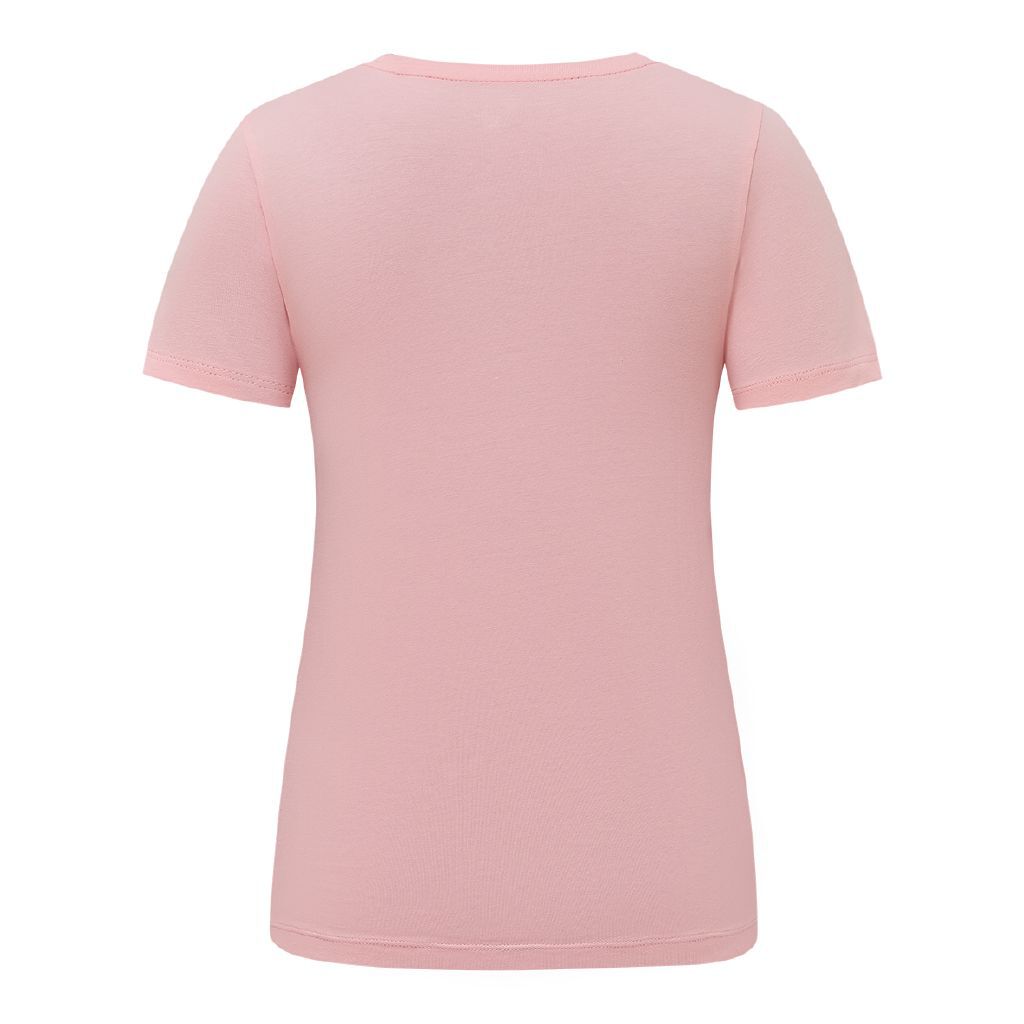 H&H Women's Stretch Scoop Neck Tee Pink Light | The Warehouse