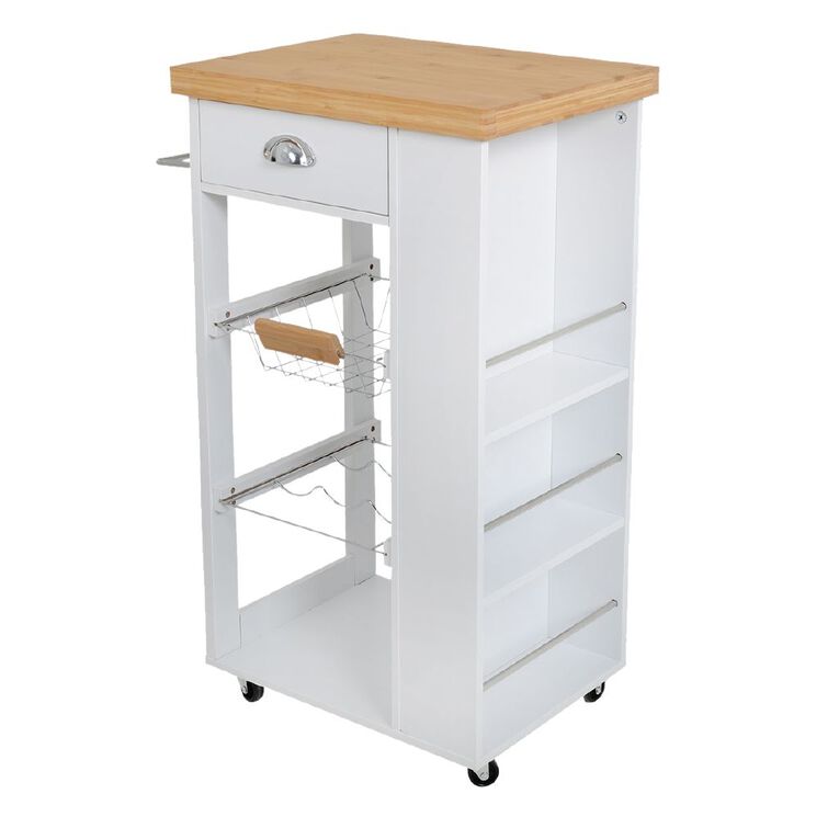 Living & Co 4 Tier Kitchen Trolley The Warehouse