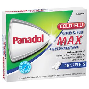 Panadol Cold And Flu Max 16 Pack