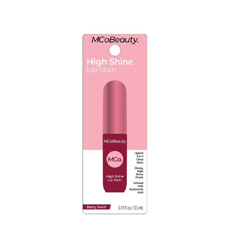 MCoBeauty High Shine Lip Stain - Berry Swirl, , hi-res