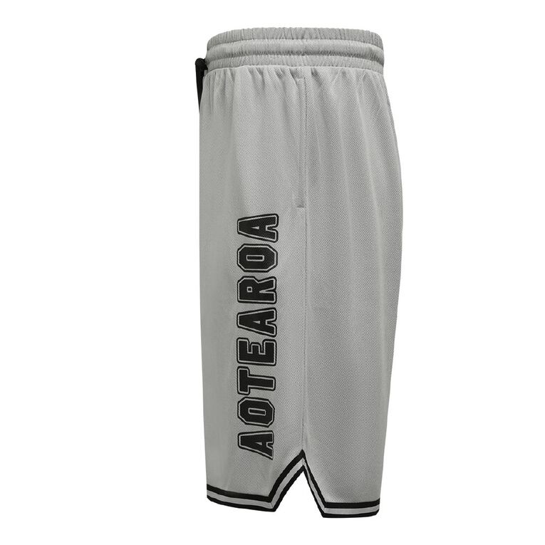 Active Intent Men's Supporter Basketball Shorts, Grey Mid, hi-res