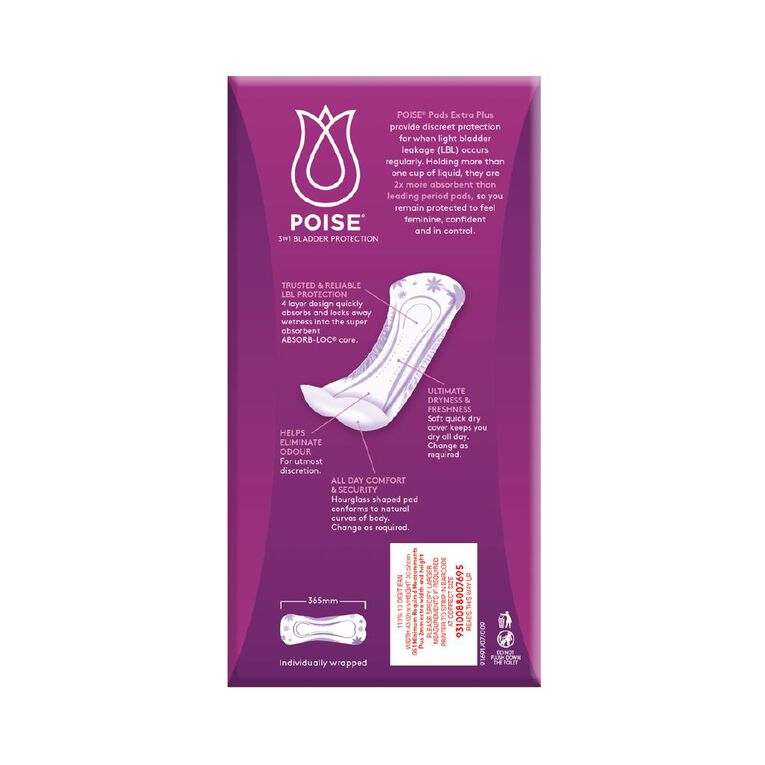 Poise Adult Care Pad Extra Bulk, , hi-res